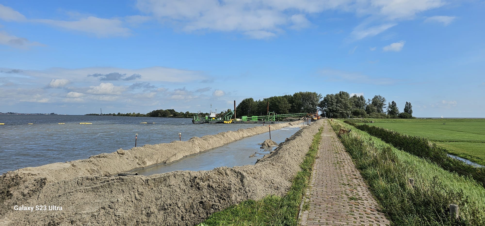 Werk aan de Westkade vordert gestaag